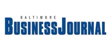 Baltimore Business Journal logo on PSA Insurance & Financial Services' website