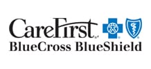 CareFirst BlueCross BlueShield logo on PSA Insurance & Financial Services' website