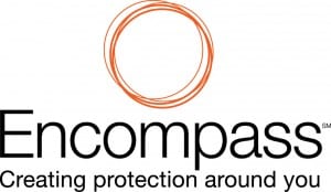 Encompass logo on PSA Insurance & Financial Services' website