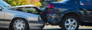 Image of a car crash on PSA Financial's website