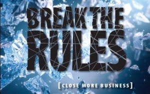 Break the Rules graphic on PSA Insurance and Financial Services' website