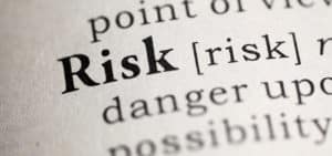 Image of the word Risk in a dictionary on PSA Financial's website
