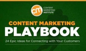 Content Marketing Playbook cover on PSA Insurance and Financial Services' website