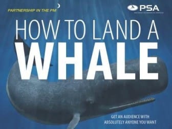 Image reading "how to land a whale" on PSA Insurance and Financial Services' website
