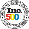 America's Fastest Growing Private Companies logo on PSA Insurance & Financial Services' website