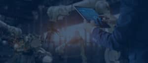 Image of a person holding an ipad on PSA Financial's website