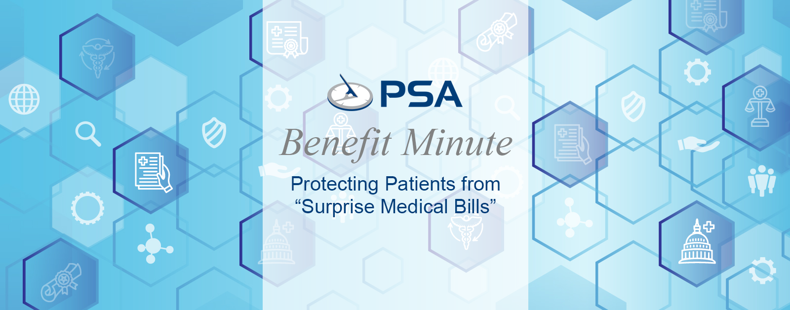 Benefit Minute image on PSA Financial's website