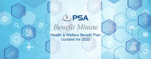 Benefit Minute image on PSA Financial's website