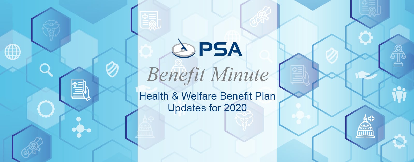 Benefit Minute image on PSA Financial's website