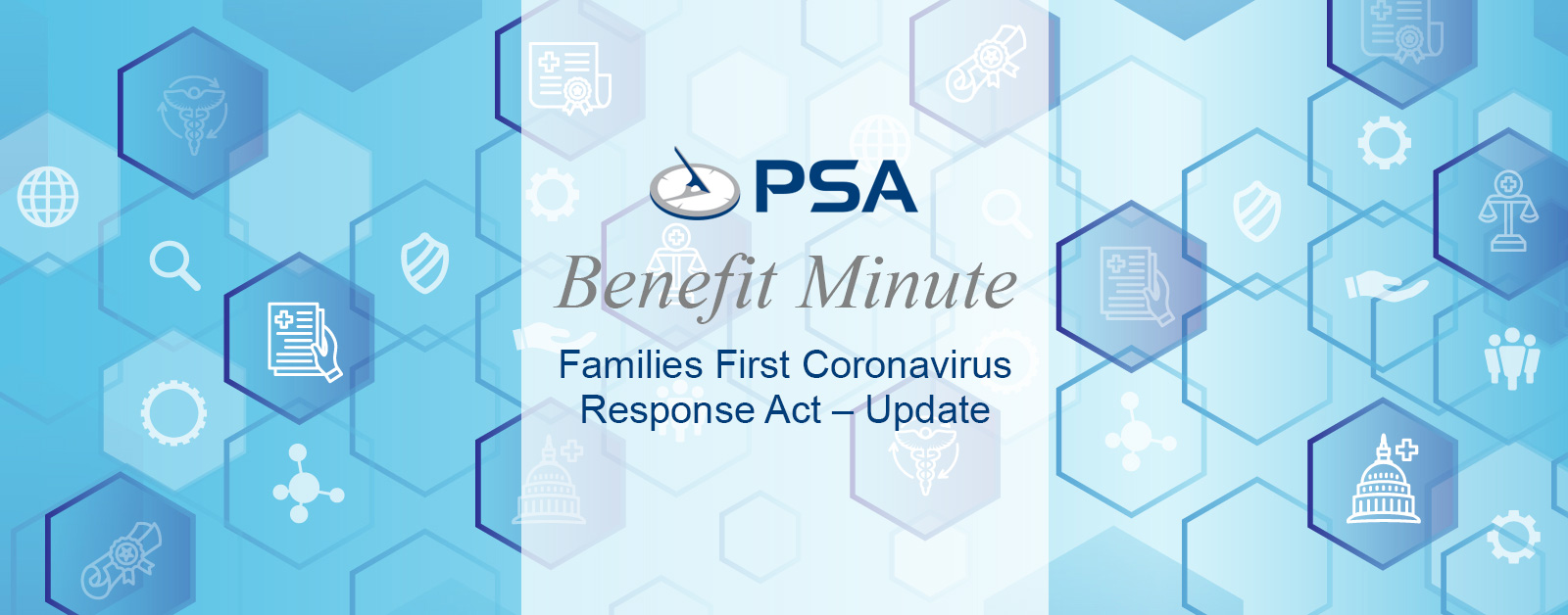 Benefit Minute image on PSA Financial's website