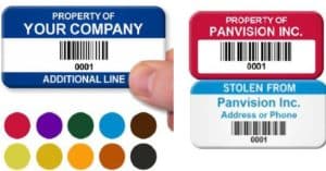 Image of property stickers on PSA Financial's website