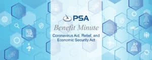 Benefit Minute graphic on PSA Financial's website