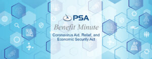Benefit Minute graphic on PSA Financial's website