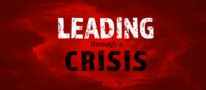 leading through a crisis graphic on PSA Financial's website