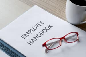 employee handbook image on PSA Financial's website
