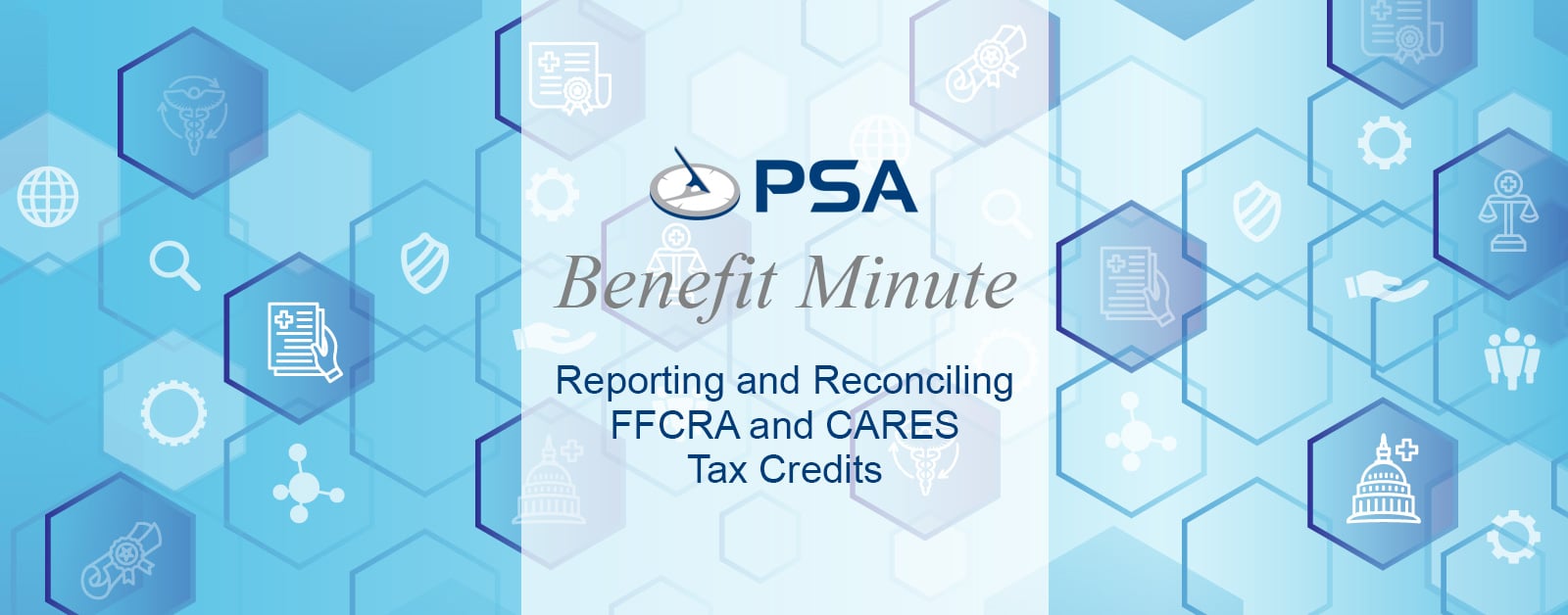 PSA Benefit Minute image on PSA Financial's website