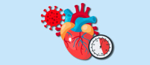 Graphic image of a heart on PSA Financial's website