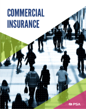 Commercial insurance image on PSA Financial's website