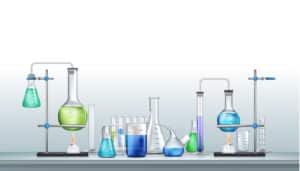 Image of chemistry tools on PSA Financial's website