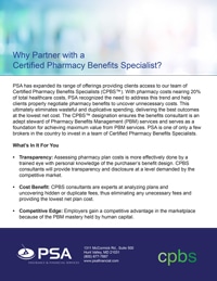 CPBS Flyer on PSA Financial's website