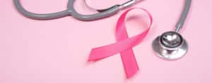 Image of breast cancer ribbon on PSA Financial's website