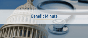 Benefit Minute graphic on PSA Insurance & Financial Services' website