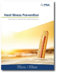 Heat Illness Prevention guide on PSA Insurance & Financial Services' website