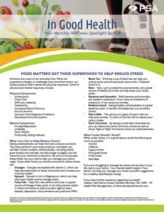 In Goof Health Flyer on PSA Insurance & Financial Services' website