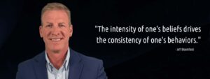 Image of Jeff Bloomfield beside a quote
