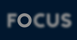 image of word FOCUS
