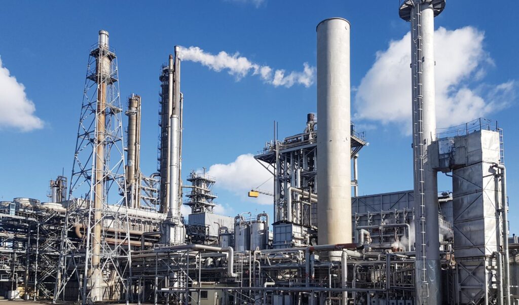 Image of a manufacturing plant