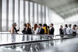 Image of business people in an office