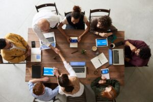 Image of people in a meeting