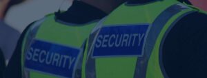 Image of people in security vests